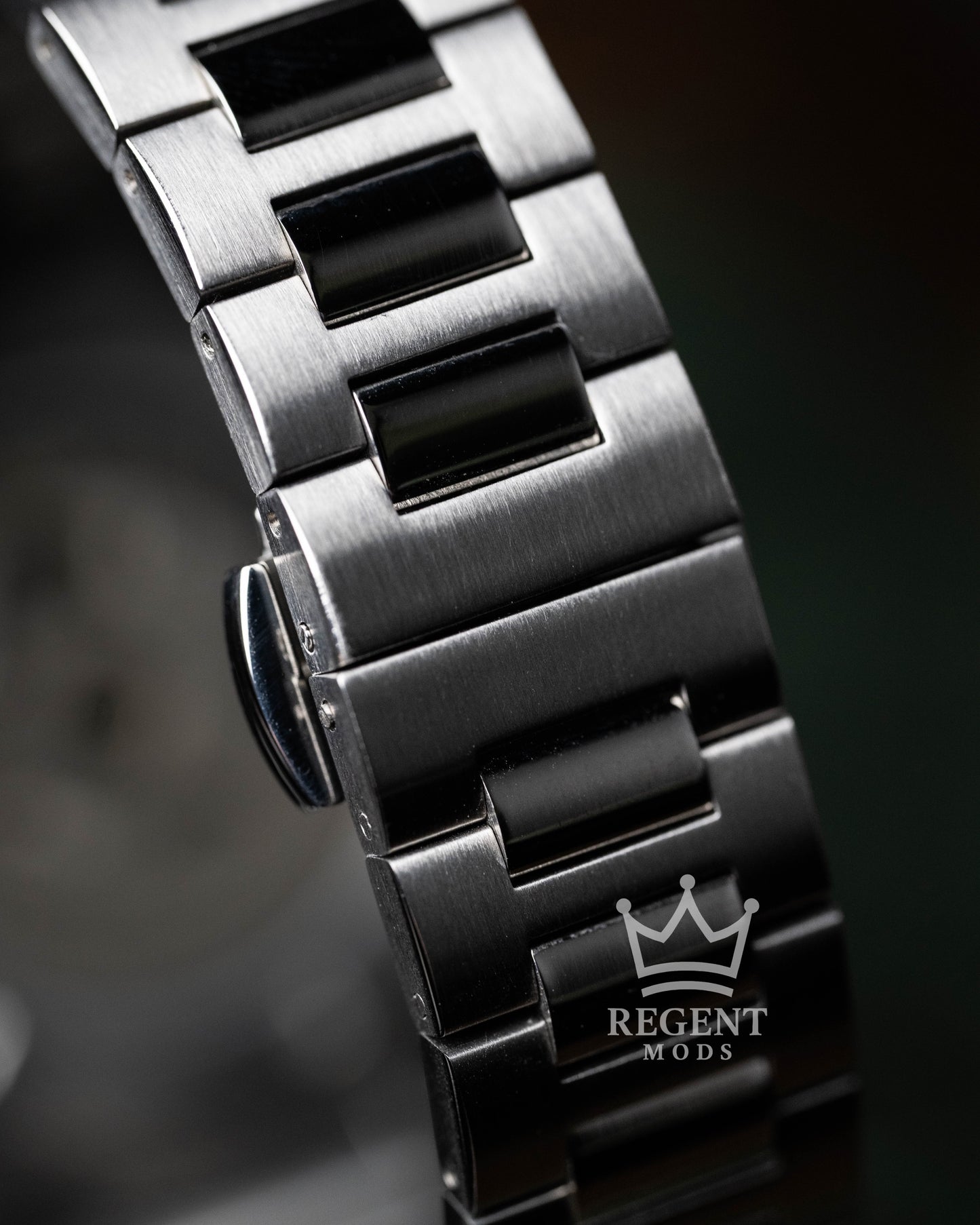 Seiko Mod Nautilus Stainless Steel Bracelet Clasp