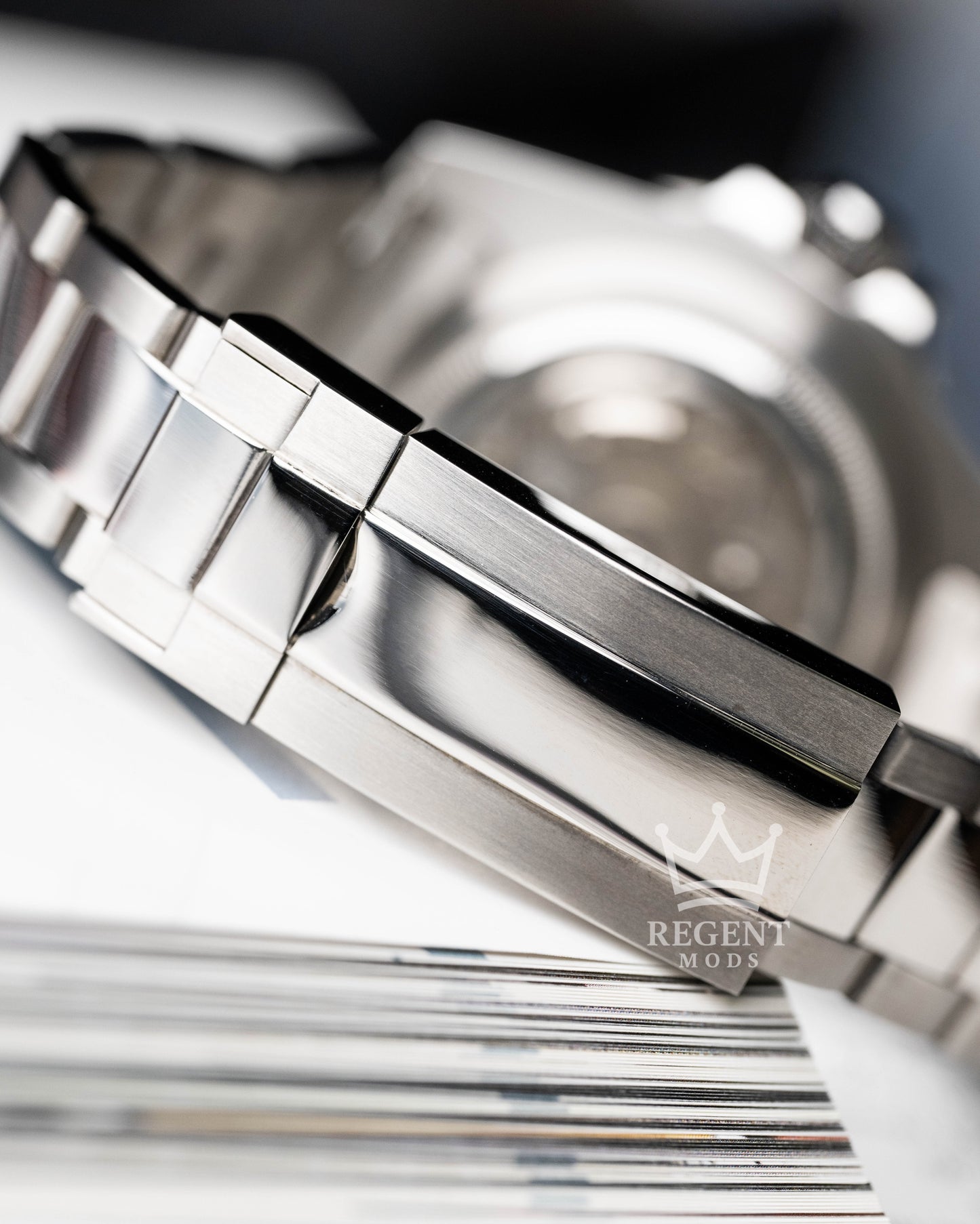 Seiko Mod Submariner Stainless Steel Clasp