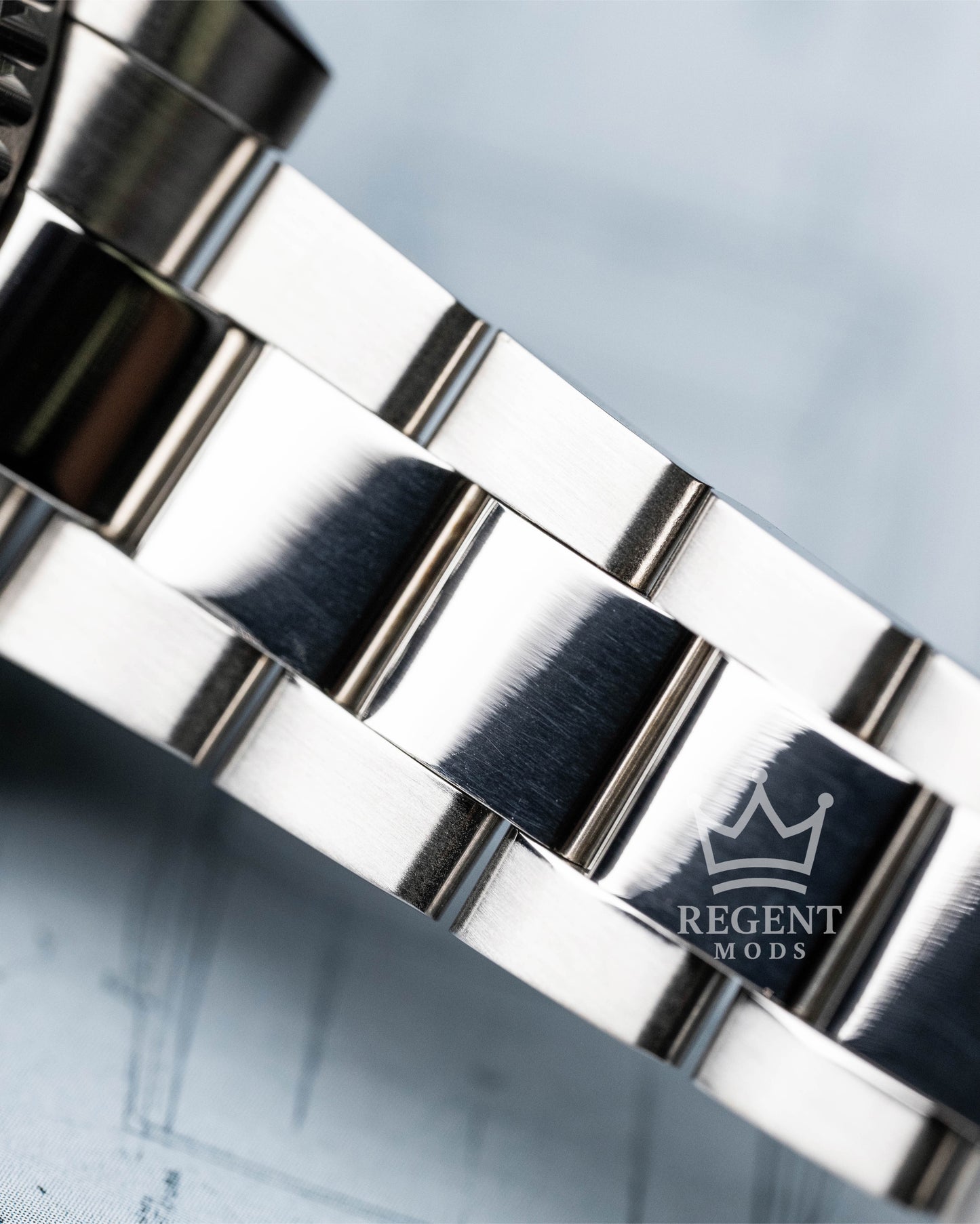 Seiko Mod Submariner Stainless Steel Strap