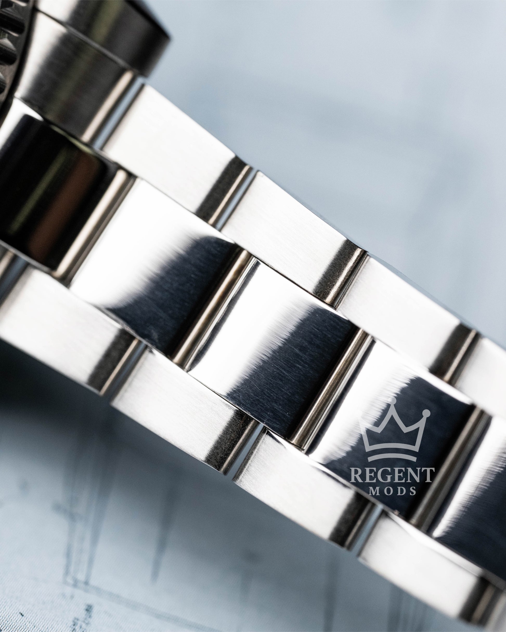 Seiko Mod Submariner Stainless Steel Strap